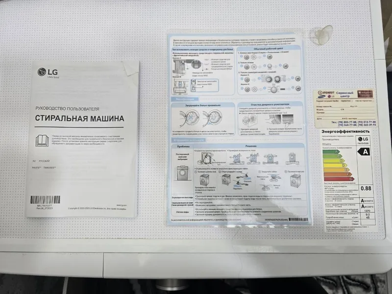 Стиральная машина LG ThinQ 9 кг — фото 3