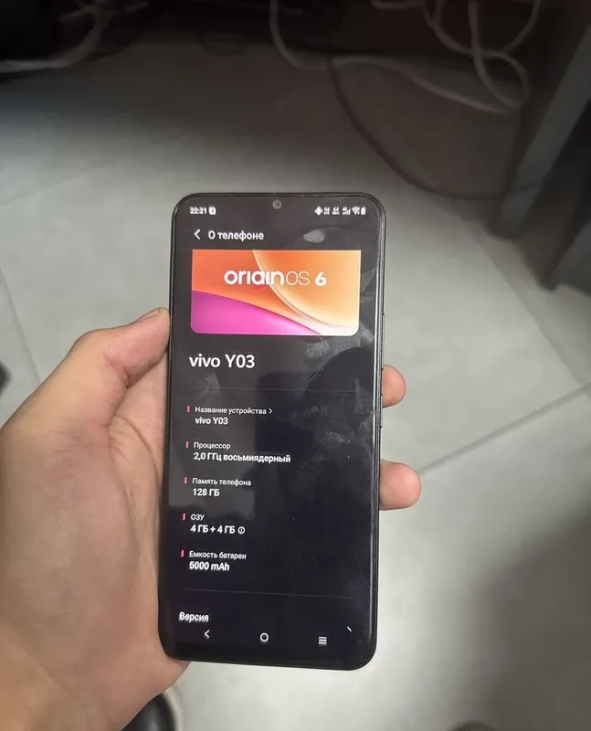 Vivo Y03 ideal karobka dakument bor 3 Vivo Y03 ideal karobka dakument bor 3