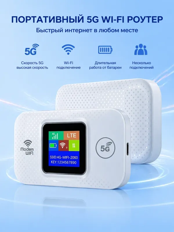 Modem 5G+ LTE Wireless MF968-5 WiFi Pro 2 Modem 5G+ LTE Wireless MF968-5 WiFi Pro 2