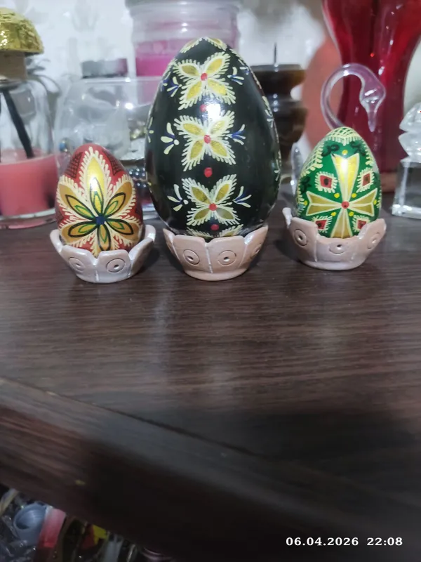 Яйца пасхальные.