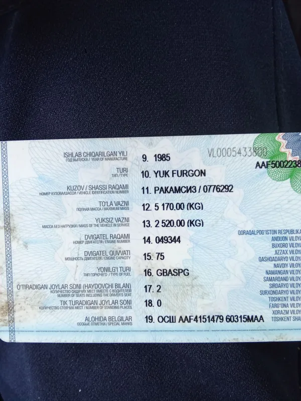 Gaz 52 furgon sotiladi 3 Gaz 52 furgon sotiladi 3