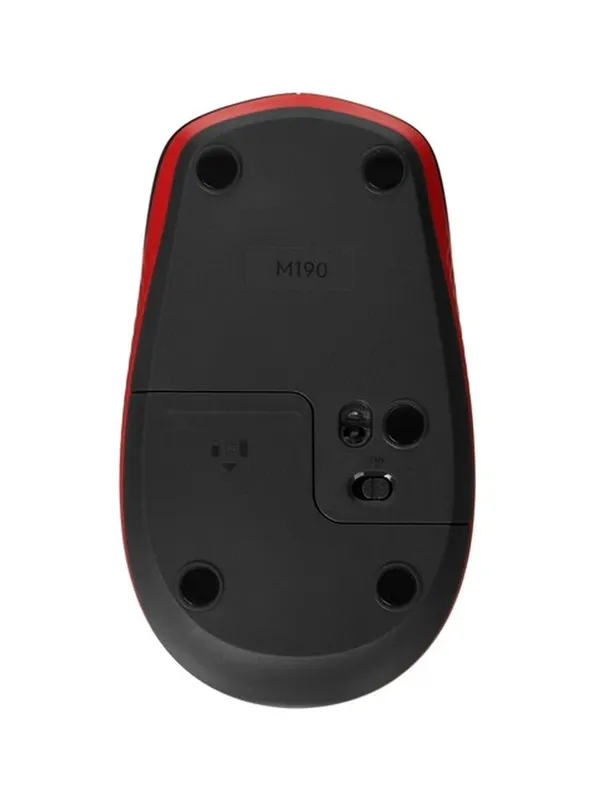Мышь Logitech M190, беспроводная, оптическая, 1000 dpi, синий — фото 3 Мышь Logitech M190, беспроводная, оптическая, 1000 dpi, синий — фото 3