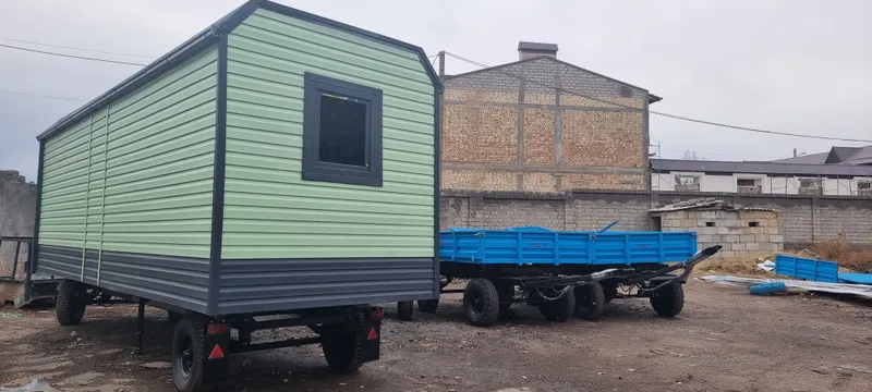 Домик на колесах новый дёшево срочно — фото 3
