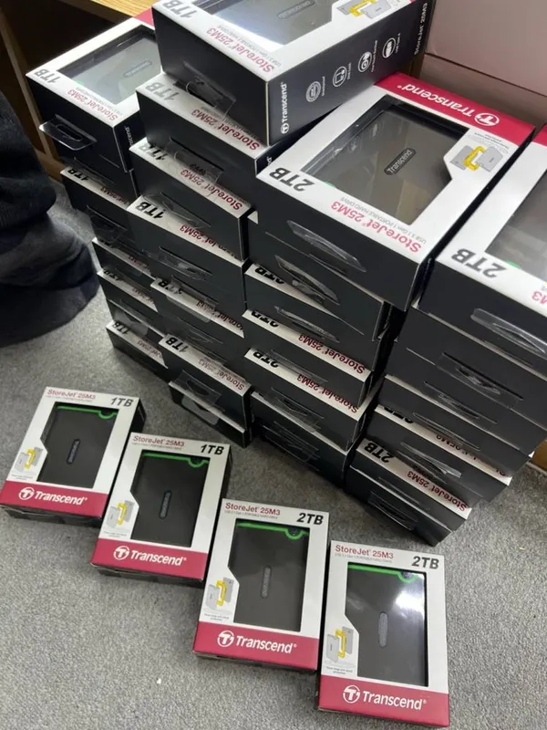 Transcend 1TB - 129$ 2TB - 149$ Keldi new