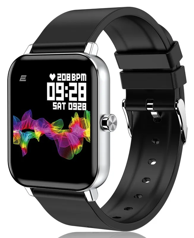 Умные Смарт-часы 2E Wave SE 40, 1.3", Bluetooth 5.0, защита IP68, шагомер, пульсометр, черный — фото 2