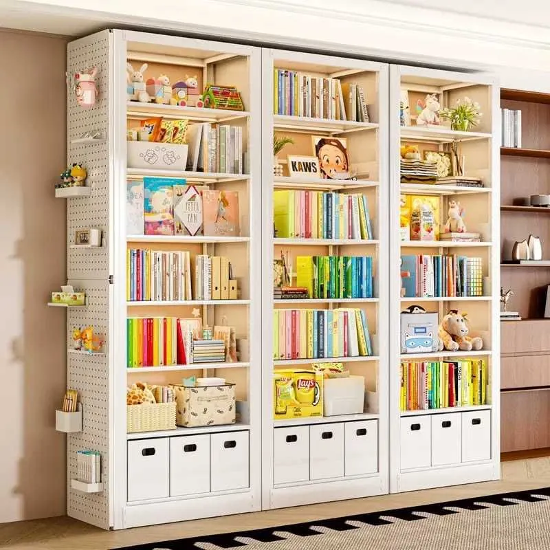 Книжный шкаф с откидной дверцей и защитой от пыли — фото 1