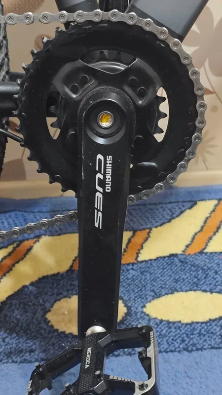 Шатуны Shimano CUES FC-U4000-2 + каретка Kenli — фото 2