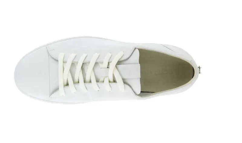 ECCO Men's Soft 7 City Tie Sneaker, White, 46 размер — фото 4