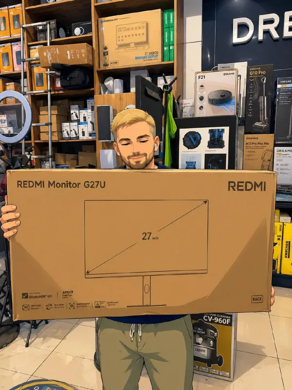 Redmi G27U 27” 4K UHD Gaming Monitor Redmi G27U 27” 4K UHD Gaming Monitor