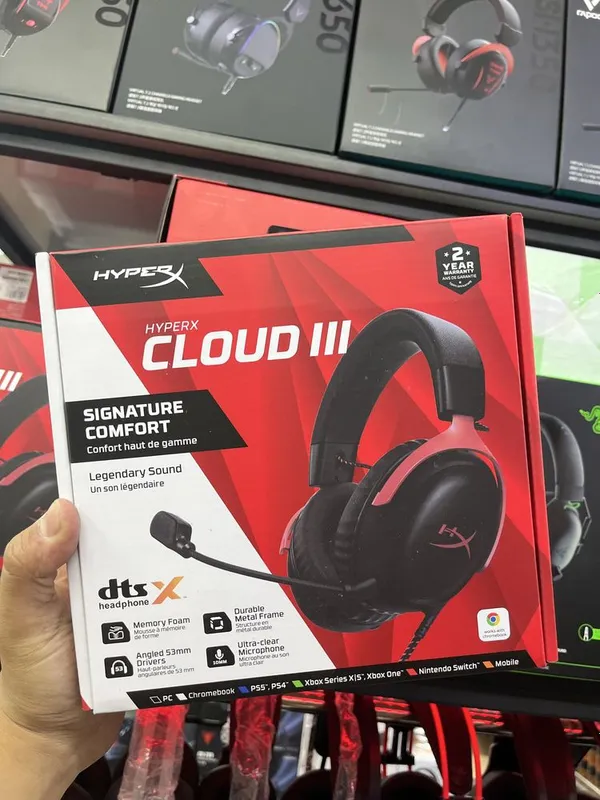 HyperX Cloud 3 HyperX Cloud 2 Naushnik Игровая гарнитура Наушник — фото 1