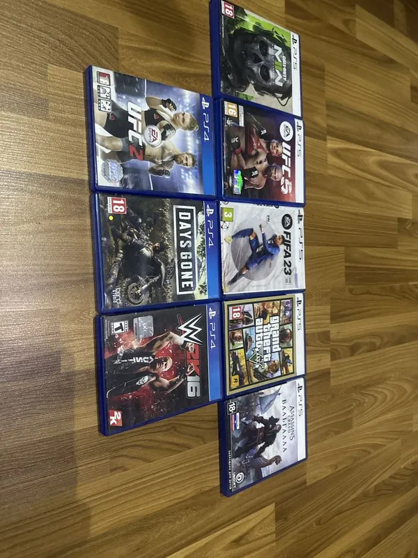 Диски PlayStation 4 и PlayStation 5 обмен — фото 1