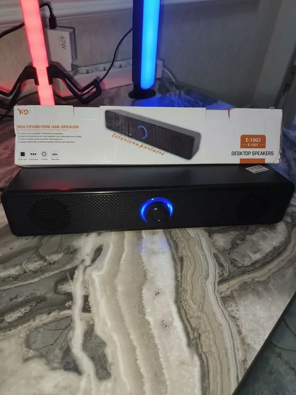 Саундбар для ПК и ТВ | USB + AUX | Настольная колонка 2