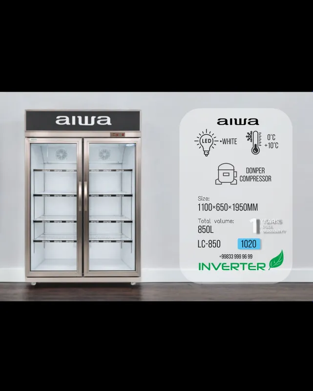 Витринный холодильник LC-1300 Inverter / Vitrina xolodilnik LC-850 — фото 5