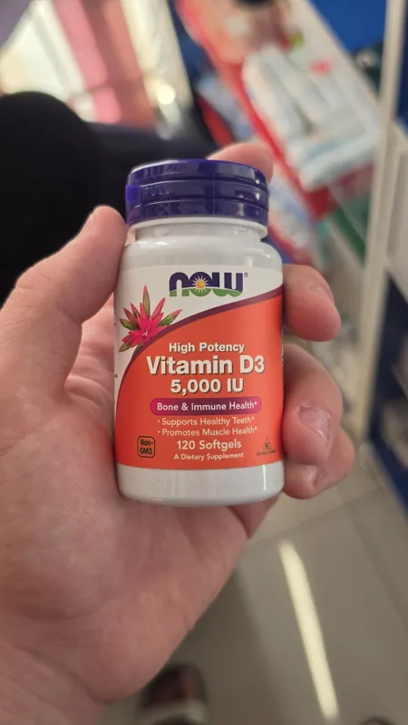 Vitamin D3 5000 Now 1