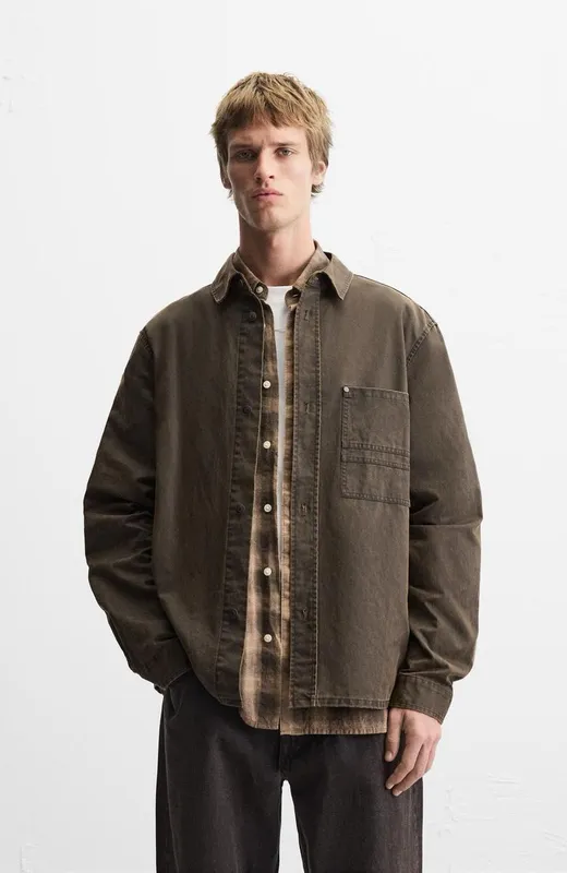 Верхняя рубашка Zara L 1 Верхняя рубашка Zara L 1