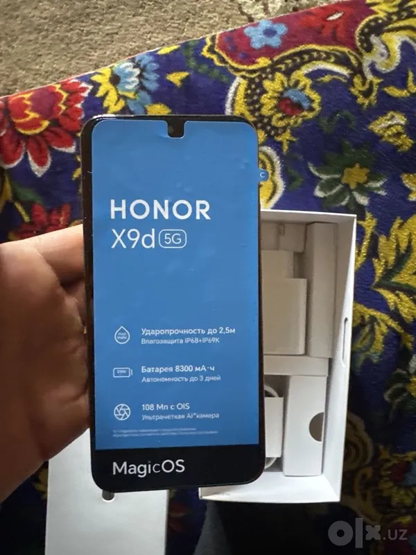 Honor X9D, состояние новое, недавно куплен, срочно продаётся 5 Honor X9D, состояние новое, недавно куплен, срочно продаётся 5