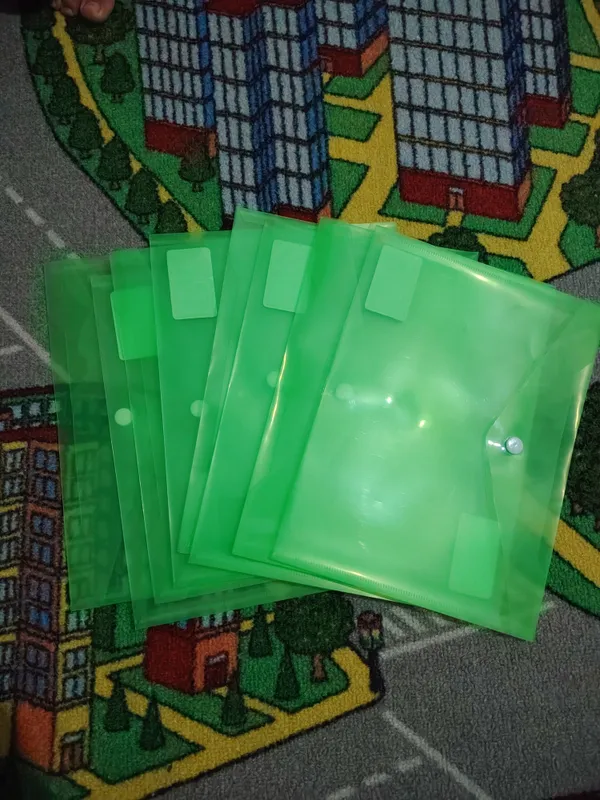 A4 va A5 plastik papka-konvert