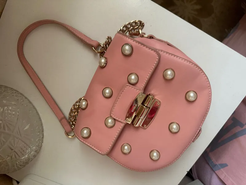Сумка Furla , розового цвета 1 Сумка Furla , розового цвета 1