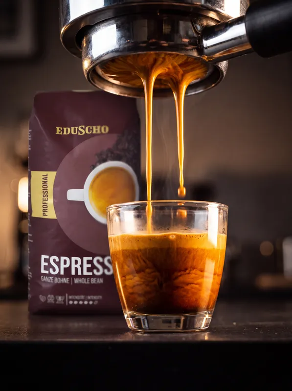 EDUSCHO Professional Espresso Donli qahva 1 kg 4