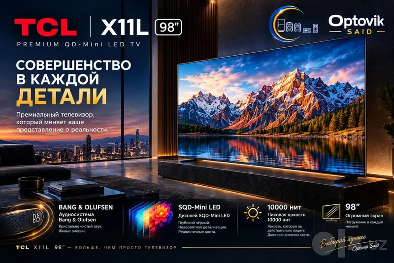 Televizor TCL X11L 98 tv televzor telvizor mini led oled 1 Televizor TCL X11L 98 tv televzor telvizor mini led oled 1