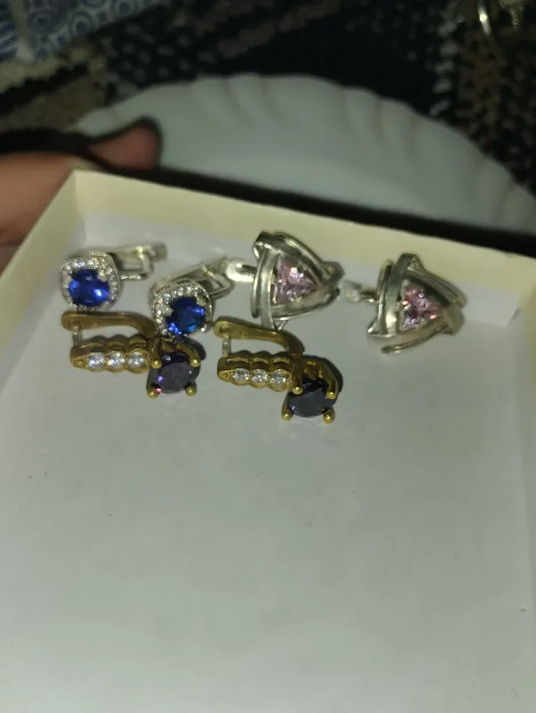 кольцо и серьги, браслет, цепочка 4