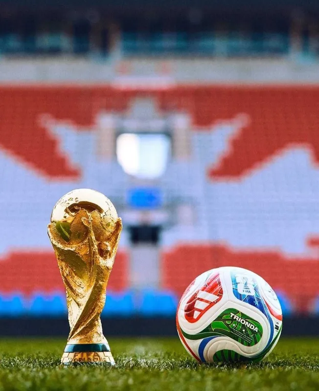 Futbol top JCH 2026 rasmiy topi | Футбол мяч ЧМ 2026 | Dizayn — фото 2