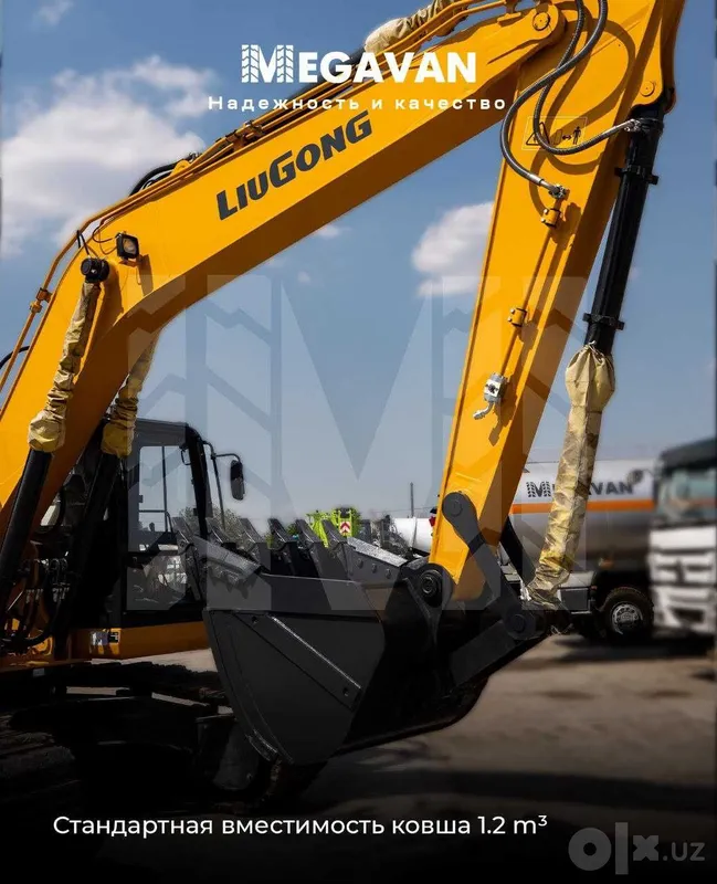 Гусеничный экскаватор LiuGong 922E 2024 года, ковш 1,2 м³, длина 9,6 м, в наличии 5 Гусеничный экскаватор LiuGong 922E 2024 года, ковш 1,2 м³, длина 9,6 м, в наличии 5
