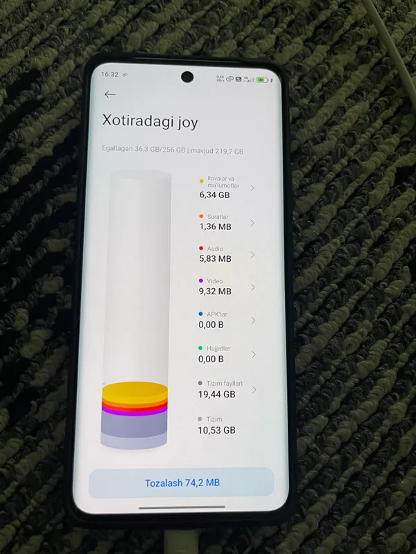 Redmi note 15 holati ideal xotira 256