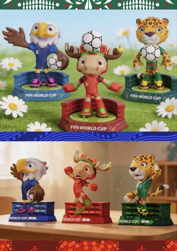 FIFA WORLD CUP Талисманы Чемпионату мира 2026 1