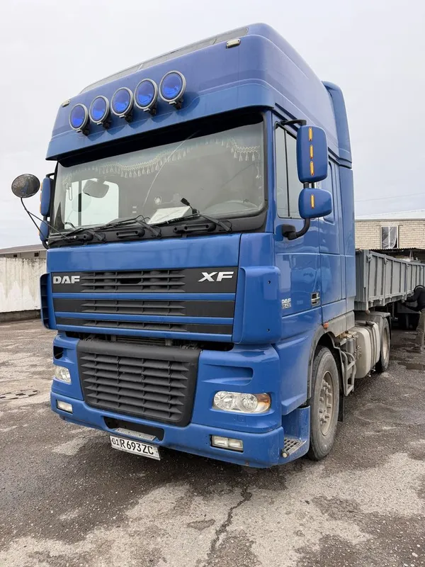 Продается DAF TE 95 XF -2006 г. С прицепом Маз . В отличном состоянии