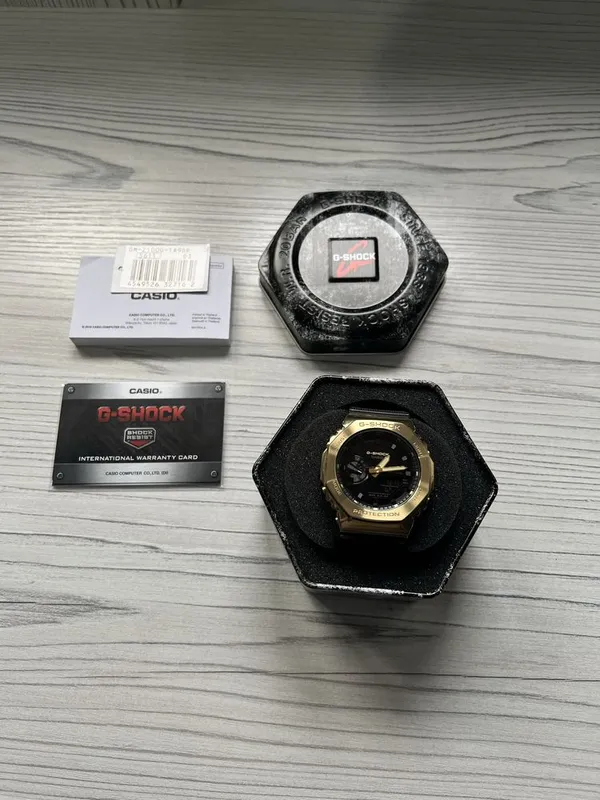 Часы Casio g-shock GM-2100G-1A9ER — фото 4