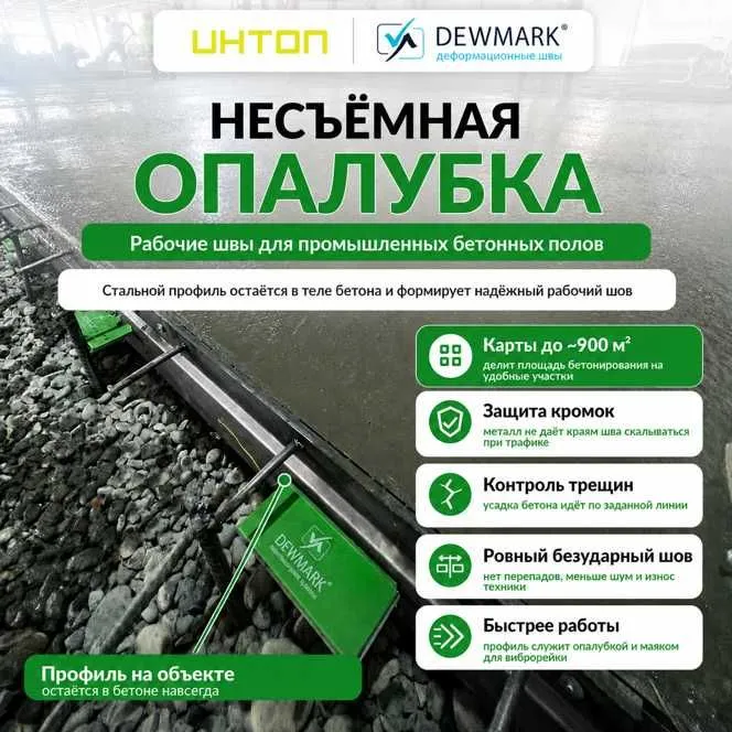 Профильные системы, несъемная опалубка, деформационные швы, Ташкент. 1