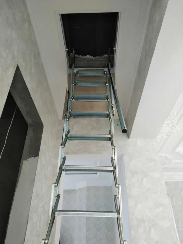 Установка чердачных лестниц. — фото 4