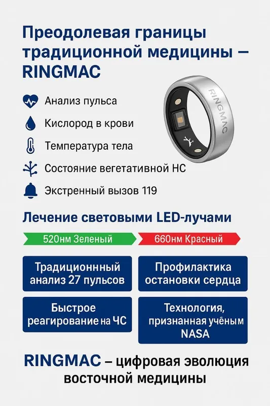 Ringmac новейший прибор для диагностики состояния организма — фото 2