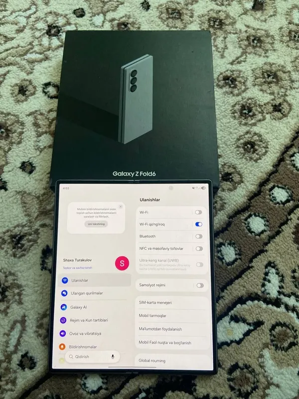 samsung z fold 6 1 samsung z fold 6 1