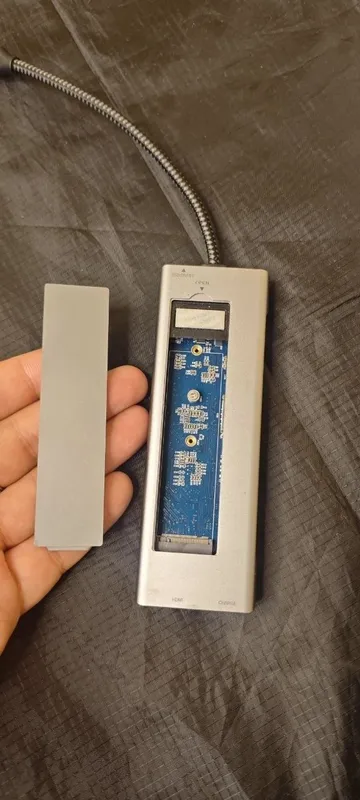 Type c hub с местом под ssd 2