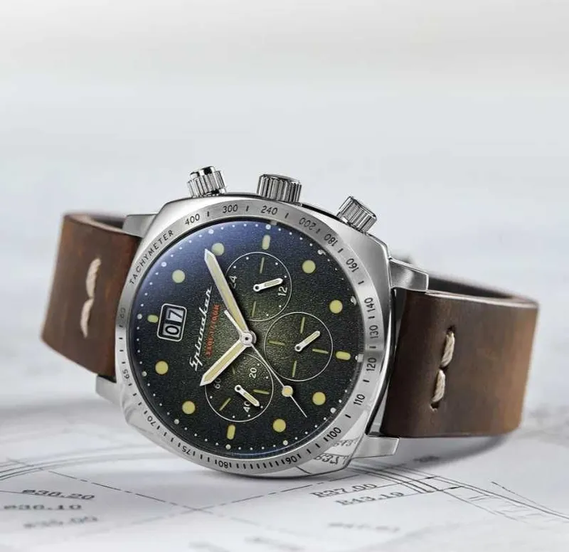 Spinnaker Hull Chronograph SP-5068-02 erkaklar soati (Meca-Quartz) 2 Spinnaker Hull Chronograph SP-5068-02 erkaklar soati (Meca-Quartz) 2