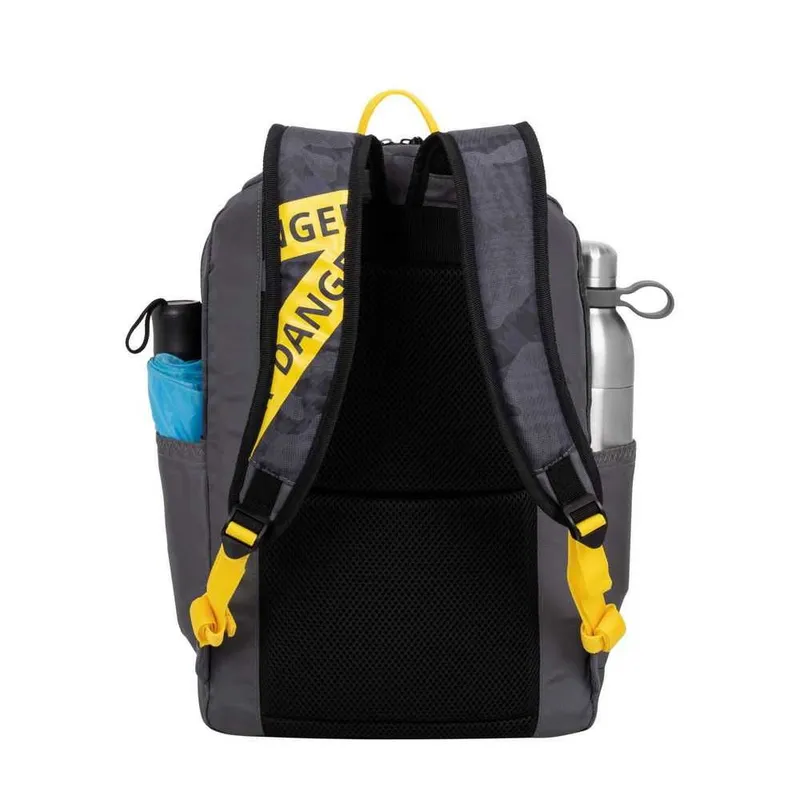 ^ Рассрочка на сумку RIVACASE 5421 grey camo Urban backpack 14L / 12 2