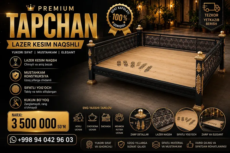 Tapchan So'ri karavat 1 Tapchan So'ri karavat 1