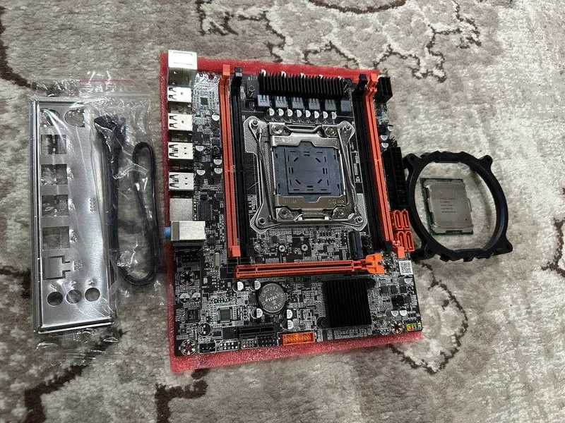 Новый комплект X99+ 2630v4 (10 ядер - 20 потоков)