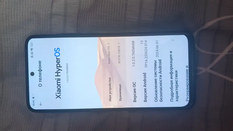 Продаётся Redmi Note 11S 128 ГБ 3