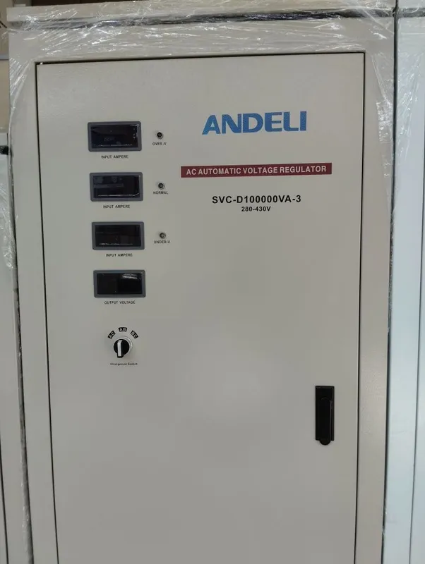 Стабилизатор Stabilizator Andeli SVC 100-kva 280v-430v stabilzatr