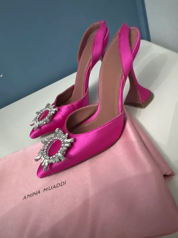 Продаю туфли Amina Muaddi 2 Продаю туфли Amina Muaddi 2