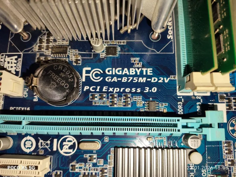 Gigabyte B75/ DDR3/ USB 3.0/SATA 3.0 — фото 1