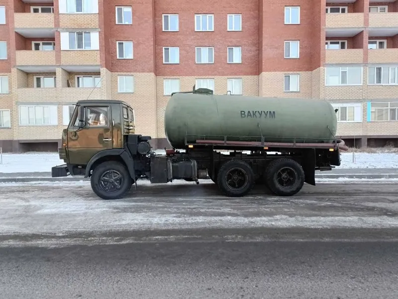 Ассенизатор водовоз Камаз 20 кубов, ассенизатор 12 куб аренда — фото 2