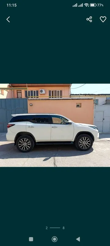 Toyota Fortuner 4х4 Белый жемчуг. — фото 6