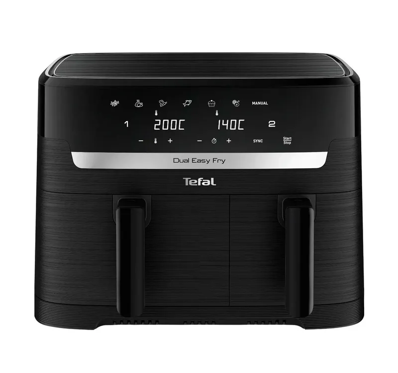 Аэрогриль Tefal Dual Easy Fry Essential XXL EY901 1 Аэрогриль Tefal Dual Easy Fry Essential XXL EY901 1