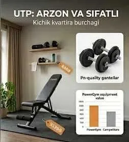 Uyingiz Uchun Mukammal Sport Zali — Noldan Boshlab Jihozlaymiz — фото 1