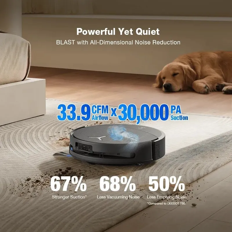 DEEBOT T90 PRO OMNI Automated Vacuum Cleaner — фото 2