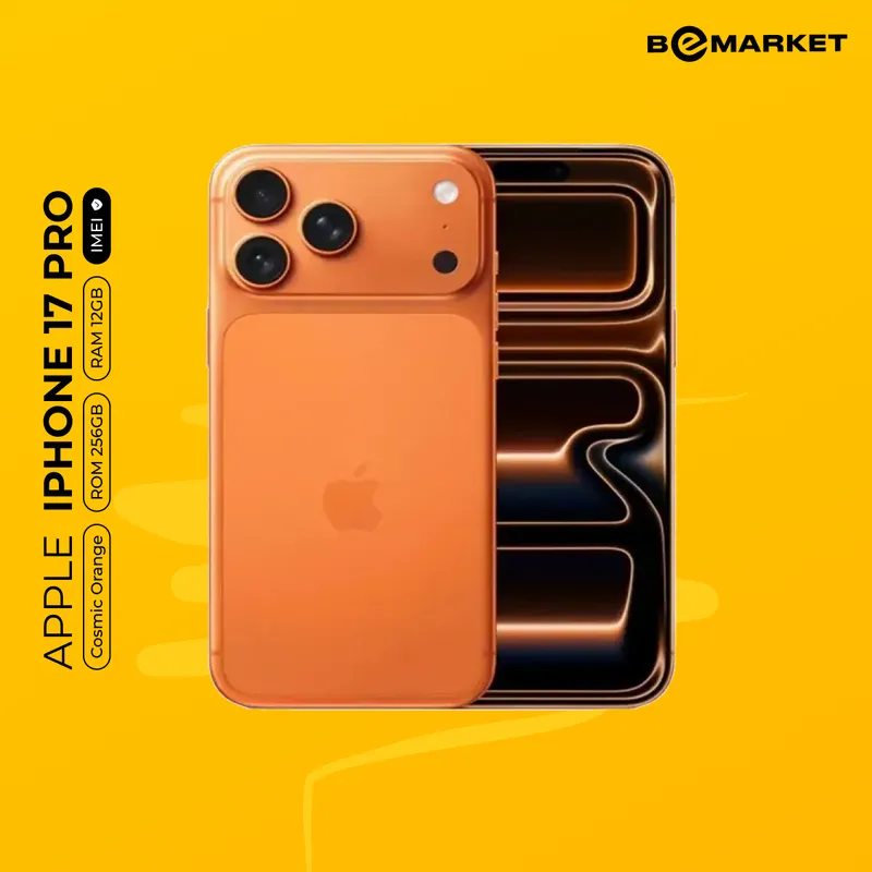 Apple iPhone 17 Pro, Cosmic Orange, 12/256 GB 1 Apple iPhone 17 Pro, Cosmic Orange, 12/256 GB 1